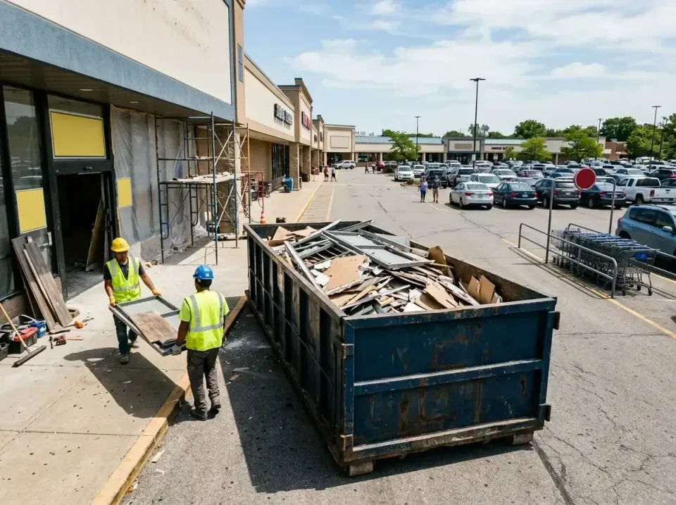 retail-store-renovation-debris-003 — frequently asked questions, Roll-off Dumpster Rentals in Yardley, PA